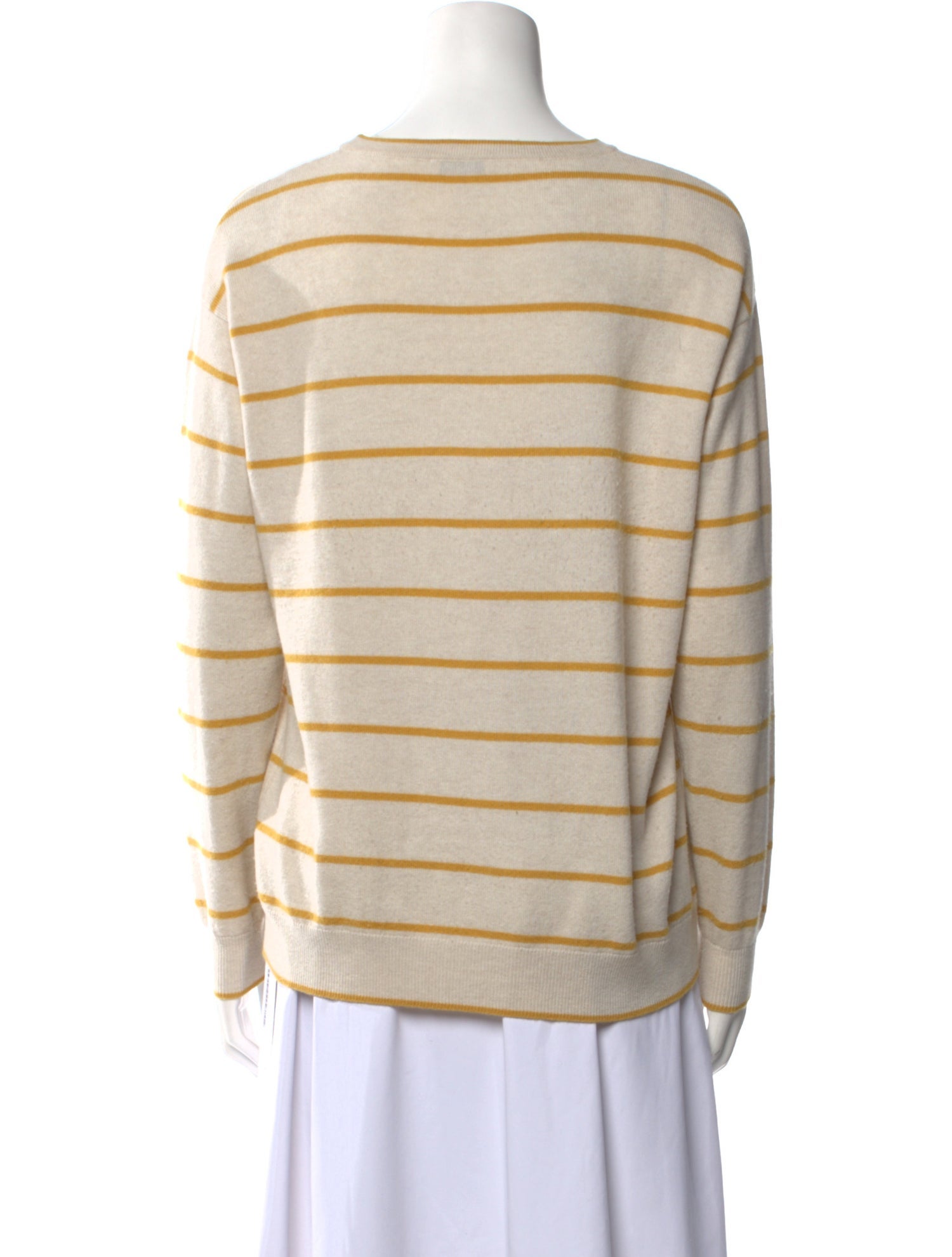 Brunello Cucinelli Virgin Wool Striped Sweater